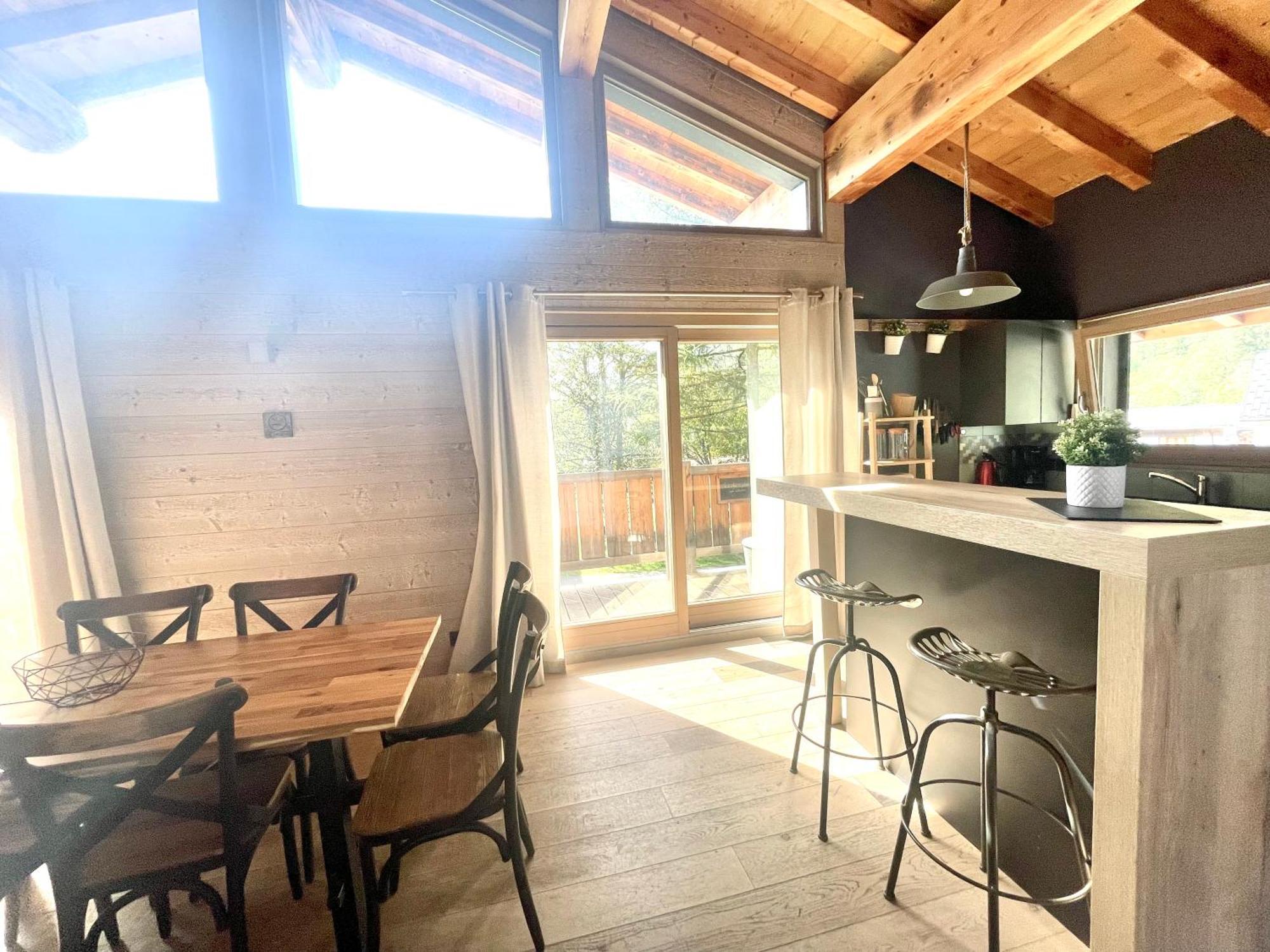 Chalet Le Petit Nicolas, Jacuzzi, Vue Mont Blanc Chamonix Eksteriør billede