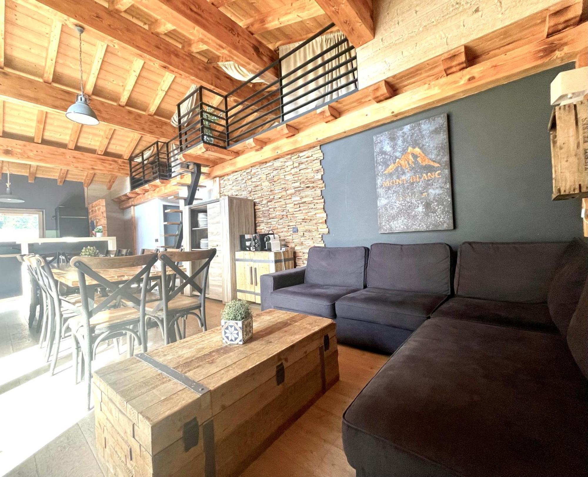 Chalet Le Petit Nicolas, Jacuzzi, Vue Mont Blanc Chamonix Eksteriør billede