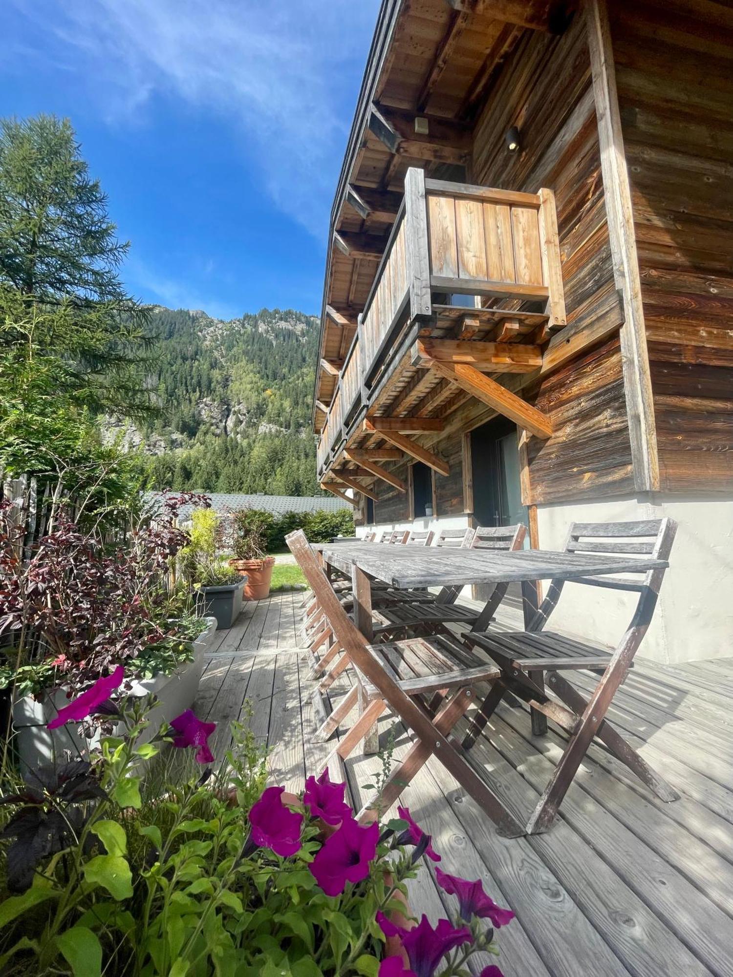 Chalet Le Petit Nicolas, Jacuzzi, Vue Mont Blanc Chamonix Eksteriør billede