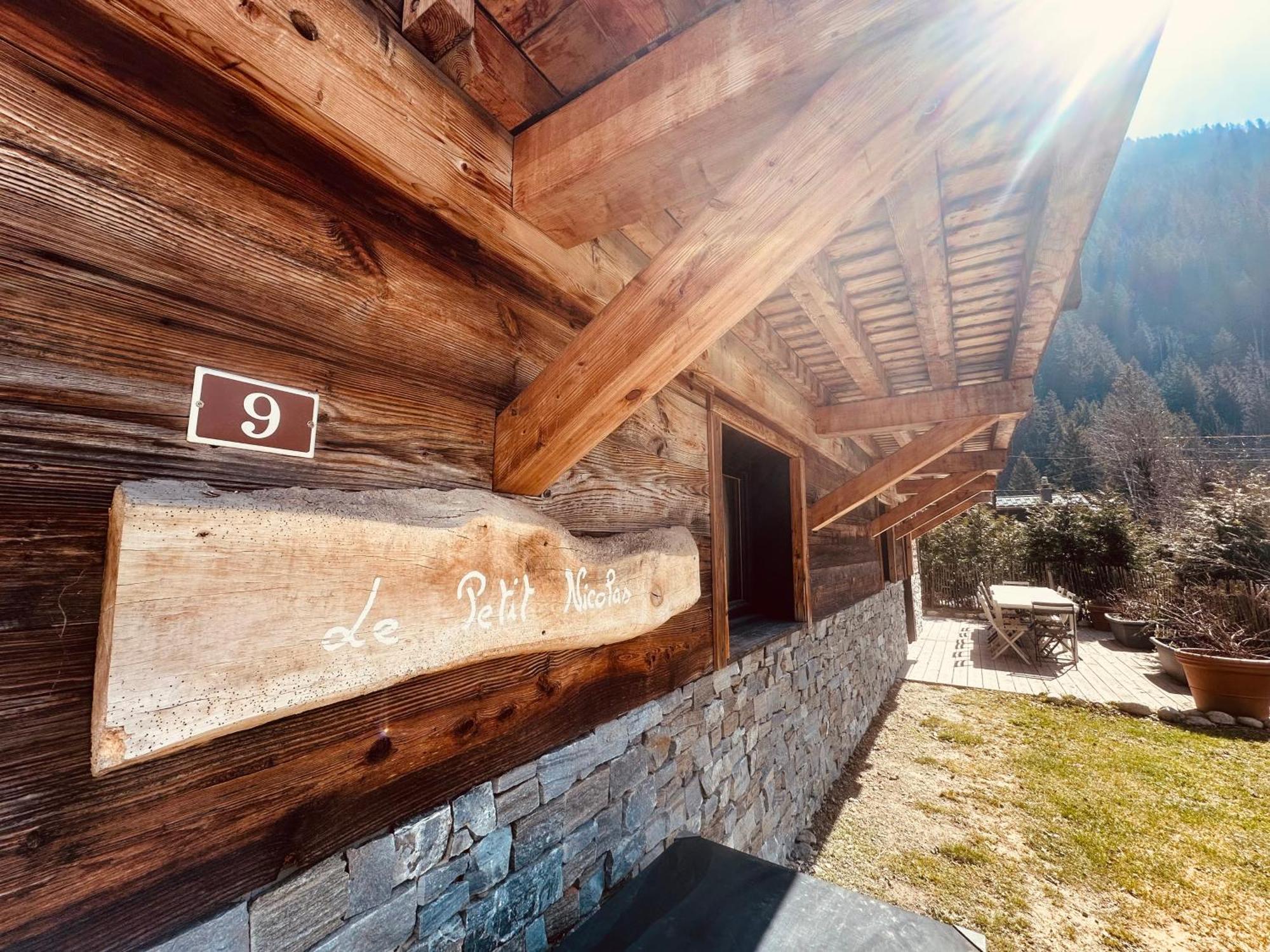 Chalet Le Petit Nicolas, Jacuzzi, Vue Mont Blanc Chamonix Eksteriør billede