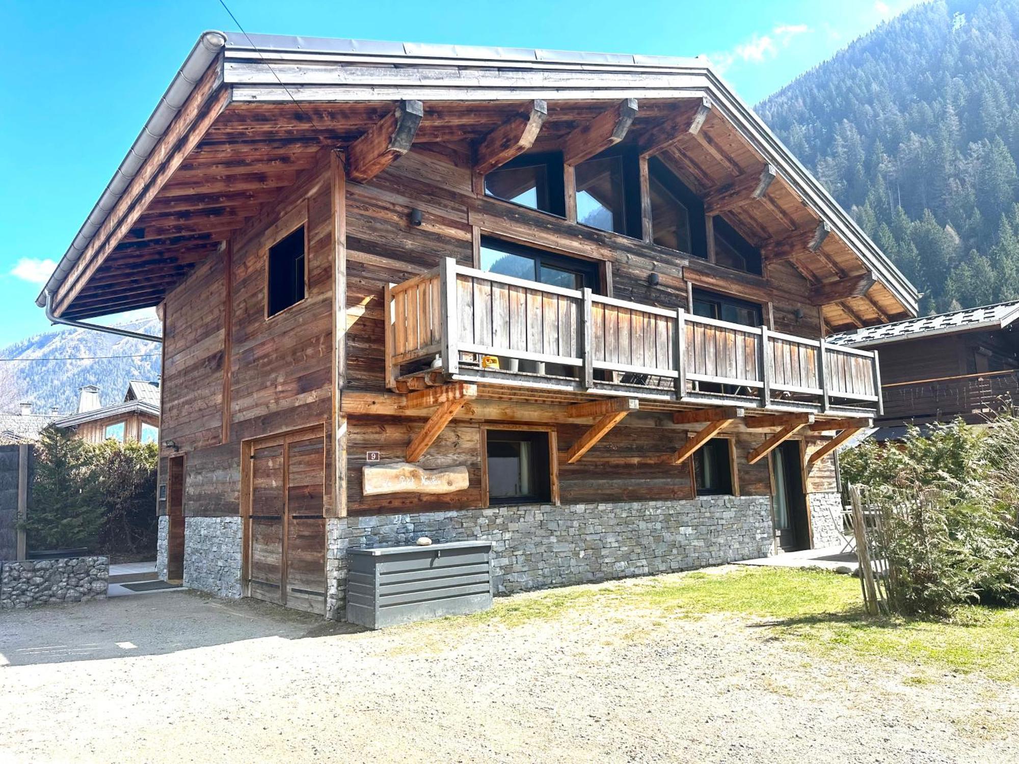 Chalet Le Petit Nicolas, Jacuzzi, Vue Mont Blanc Chamonix Eksteriør billede