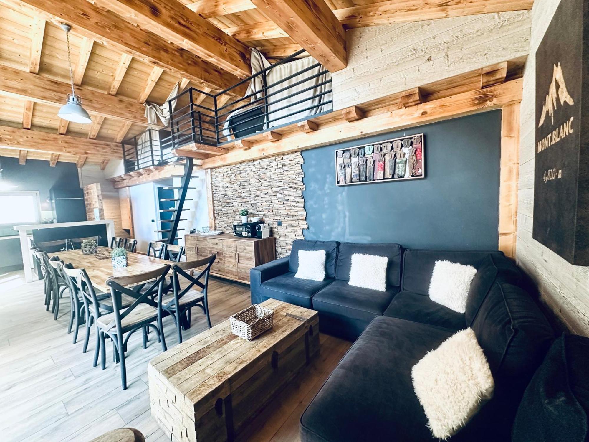 Chalet Le Petit Nicolas, Jacuzzi, Vue Mont Blanc Chamonix Eksteriør billede